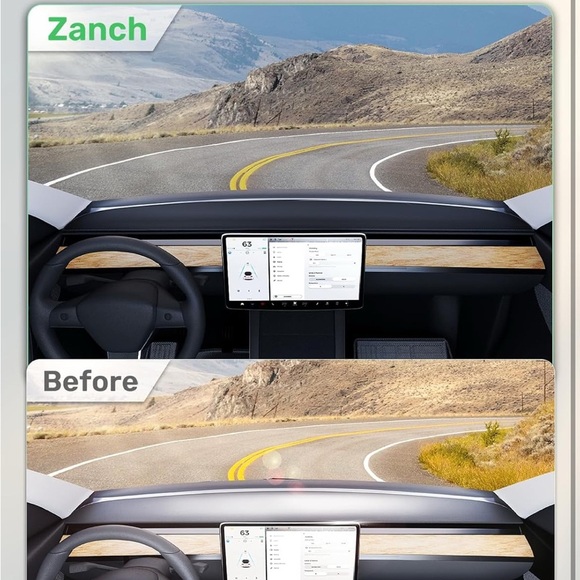 Zanch Original Tesla Model Y/3 Dashboard Cover (055) - Picture 2 of 7